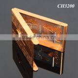 Push Up Push Down Button Folding Anodizing Gold Aluminum Knurling Business Metal Automatic Card Holder thumbnail-5