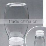 2013 New Design Empty Pet Honey Bottle With Food Grade/BPA Free