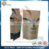 Aluminum Foil Stand Up Brown Paper Packaging Bag With Zipper thumbnail-5