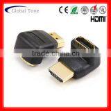 GT3-12P19A HDMI A Male to HDMI A Female Adaptor 270deg Angle Type