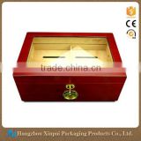 China Custom Spanish Cedar Wooden Cigar Humidor box