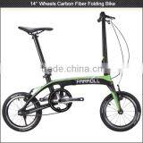 New Design Carbon Fiber Mini Bike,14" Folding Mini Bicycle thumbnail-3