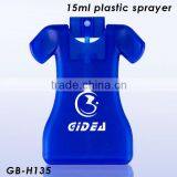 15ml Blue Perfume Bottle Pump Atomizer