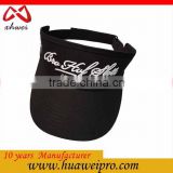 Alibaba China Oem Stretch Sports Cotton Exterior sun visor cap with 3D Embroidery