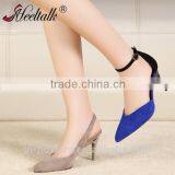 Foldable Heels Ladies Shoes Singback High Heel Shoes thumbnail-3