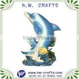Resin Dolphin Figurines Decoration