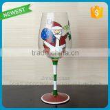 Merry Christmas Gift Glass Cup Goblet Plastic Show Box Gift Goblet Cup Glass Winter Wine Goblet Cup Glass Christmas thumbnail-2