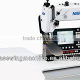 NT 550-16-26 optimized work station for setting sleeves with step motor-driven feed