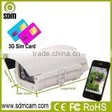 Waterproof Outdoor Surveillance 3g Sim Slot ip Camera With 32 GB SD Card