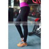 Hot Sale Elastic Waist Skinny Pants Yoga Tight Pants Gym Exercise Pants thumbnail-3