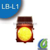 Great Quality LED Solar Powedred Traffic Light Signal