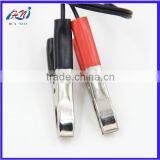 Cigarette Lighter Socket to Car Battery Crocodile Alligator Clamp Clips Charger With Electrical Cable thumbnail-5