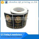 Gold Stamping Paper Wine Sticker,adhesive Red Wine Sticker thumbnail-1