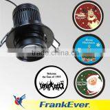 FRANKEVER 5W projection lamp gobo projector light gobo projector outdoor