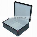 Glossy Classic Black Shoe Packing Boxes Wood thumbnail-6