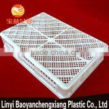 605x420x130mm Plastic Storage Basket for Freezing Duckling, Chicken, Food Transportation thumbnail-6