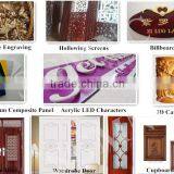 Mini Cnc Wood Designing Machine , Used Hobby Cnc Router , Small Cnc Machine Price in India Most Popular thumbnail-5