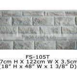 Polyurethane High Quality Beautiful Decorative pu Stone Panel thumbnail-5