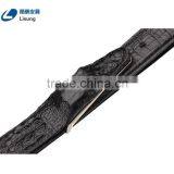 New Arrival Snap Closure Men Antique Genuine Alligator Jeans Belt thumbnail-5