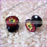 Fashion Acrylic Flesh Tunnels [FC-910] thumbnail-1