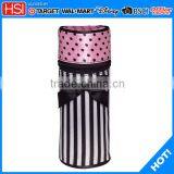 Wholesale Cylinder Fabric Pencil Case With Ribbon for High School Students thumbnail-1