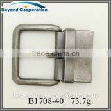 38mm Teeth Screw Fixed Reversible Leather Strap Buckle thumbnail-5