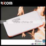 Portable Built-in Cable Power Bank 4000mah With Dual USB, Universal External Mobile Portable Charger for Samsung