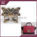 New zinc alloy butterfly bag lock for handbag and luggage