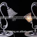 Contemporary Top Quality Energy Saving Crystal Table Lamp With 2 Lights thumbnail-2