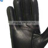 Elegant Wholesale Black Man Sheepskin Leather Gloves thumbnail-3