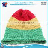 Custom Black Mens Beanie Knit Slouch Beanie Men Knitted Baggy Mens Beanie thumbnail-1