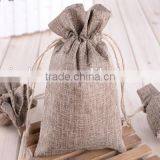 Express Supplier Wholesale Cotton Linen Drawstring Bag thumbnail-2