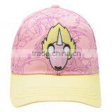 China Factory Daijun New Design OEM High Quality 100%cotton Velcro Rainbow Back Pink Colour Unisex Custom Embroidery Hats thumbnail-2