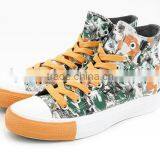 Multicolor Printed Vulcanized Trainer High Top Women Sneakers Cheap Casual Canvas Shoes Women Ladies Shoes 2016 thumbnail-2