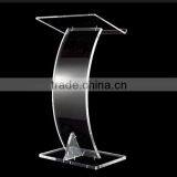 Unique Customized Clear Plexiglass Podium for Sale