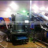 Food Grade Modular Belt With Baffle and Side Guide Lift Conveyor for Vegetables