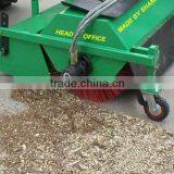 Tractor rear mounted hydraulic sweeper
