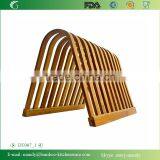 Fashion Design Bamboo Dish Rack, Bamboo Rack for Large Dishes and Plates thumbnail-2