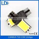 Factory Wholesale LED COB Bulb License Light T10 Tail Lamp