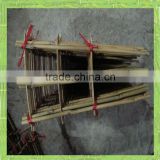 Bamboo ladder for flower growing
