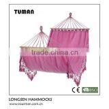 Canvas Outdoor Garden Wood Hammock