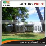 Banquet canopy tent 6m by 18m Pvc Tent for 70 people