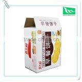 Breakfast biscuits packaging box with any size food paper box