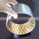 SPF WFF 500-series Flanged Graphite Bush , JFB Brass Graphite Slide Bearing , Self-lubricating Graphite Insert Copper Bushing thumbnail-5