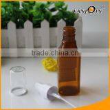Empty 3oz Amber PET Plastic Bottle With Fine Mist Sprayer Wholesale thumbnail-4