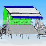 Stage Length 5M Mobile Stage Truck thumbnail-1