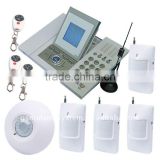 GSM SMS Alarm System 16 wireless zones with LCD screen