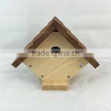 New Design Garden Wooden Bird House With Factory Price thumbnail-2