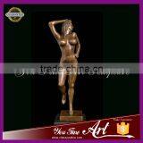 Naked Female Bronze Statue Life Size thumbnail-1