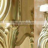 European Style Luxury Console Table, Parquet Pattern Wooden Corner Table, Nice Carving Storage Cabinet (BF01-ML042) thumbnail-2